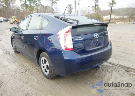 2012 Toyota Prius Two из США, поврежденный, VIN JTDKN3DU2C1547732